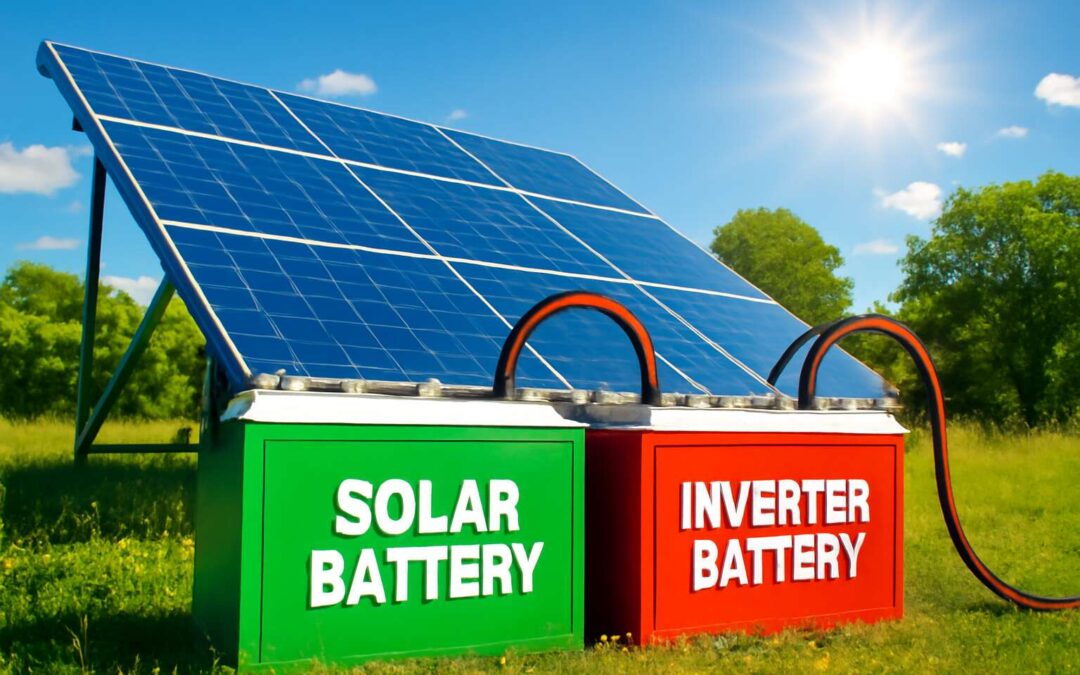 Solar Battery vs Inverter Battery: Key Differences to Help You Choose the Right Power Storage Solution