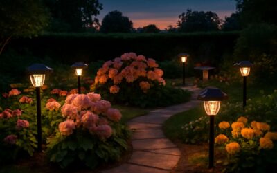 Illuminate Your Garden Effortlessly with Stylish and Eco-Friendly Solar Battery Garden Lights