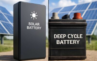 Solar Battery vs Deep Cycle: Which Power Solution Fits Your Needs?