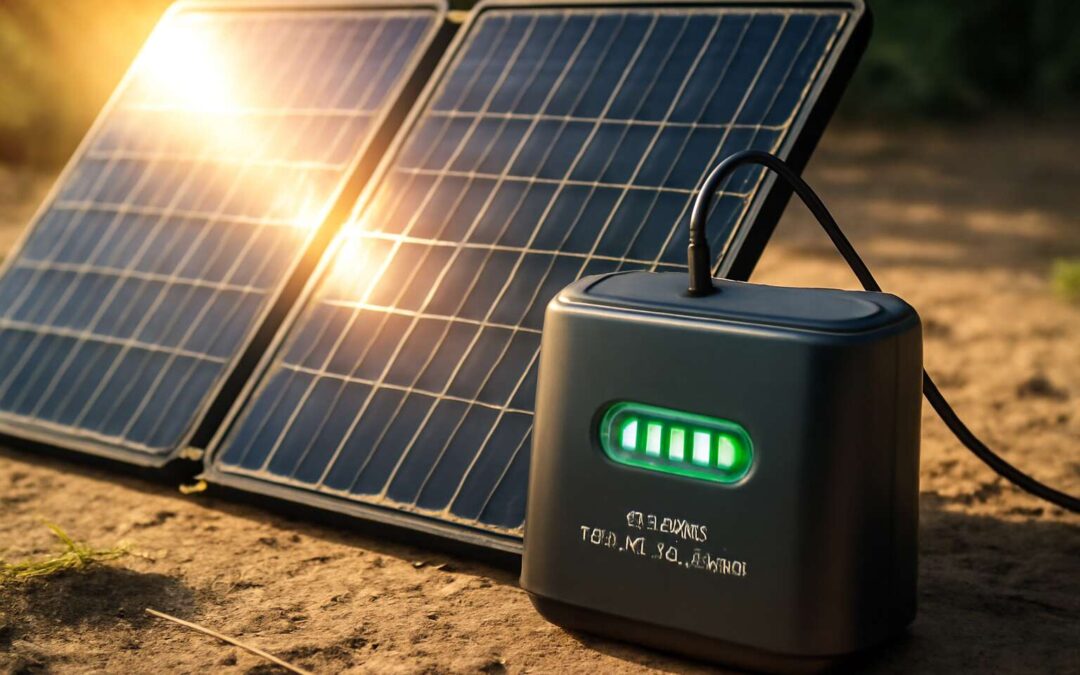 Power Up Nature: Discover the Ultimate Lithium Solar Battery Charger for Eco-Friendly Energy!