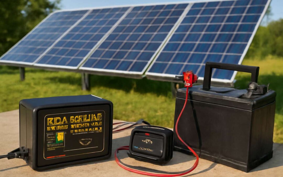 Power Anywhere: 12 volt solar battery charger for reliable off-grid charging