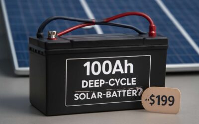 Exclusive deals on solar battery 100ah price — power your home now