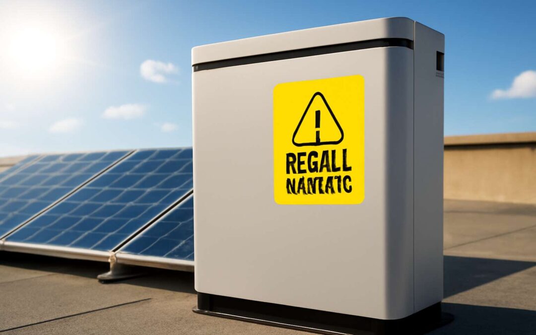 Urgent update: solar battery recall and what every homeowner should check today.