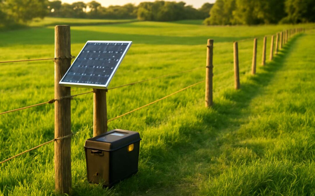Protect your property with a solar battery electric fence, the smart, sustainable security solution.