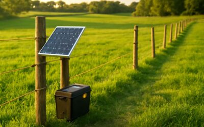 Protect your property with a solar battery electric fence, the smart, sustainable security solution.
