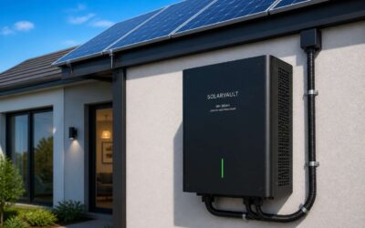 Solar battery enclosure outdoor provides safe, durable storage.