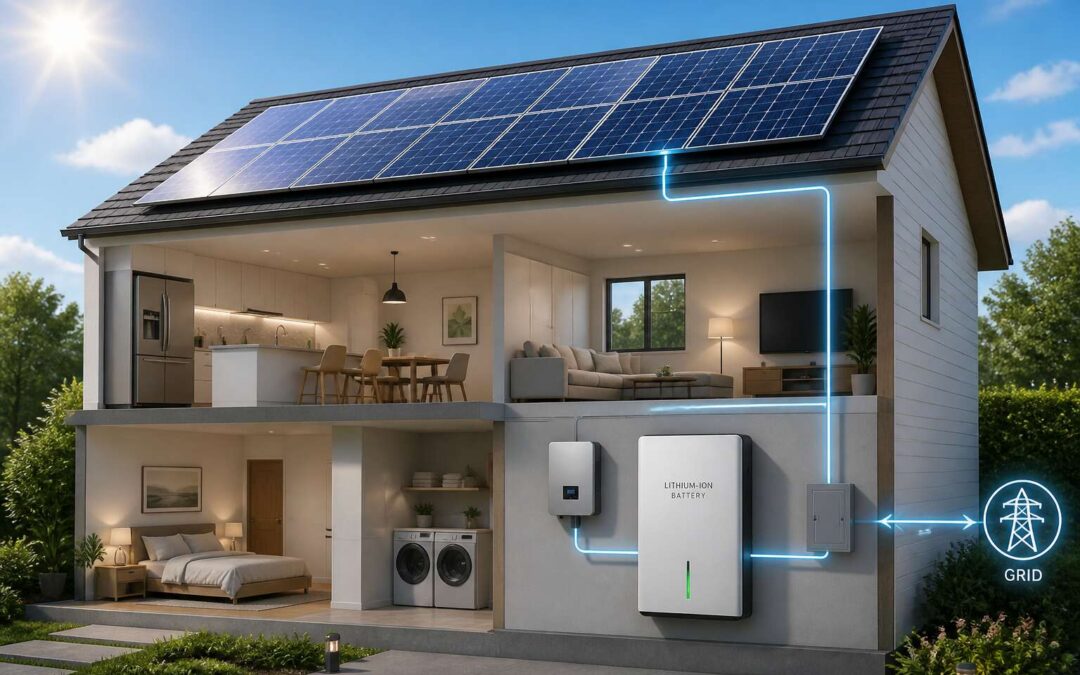 Solar battery meaning, how it works and why it matters.
