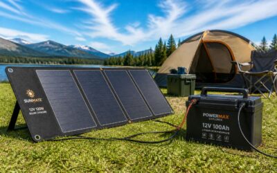 Keep your 12V batteries powered anywhere with a solar battery charger 12v.