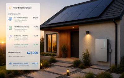 Understand solar battery backup cost before making a decision.