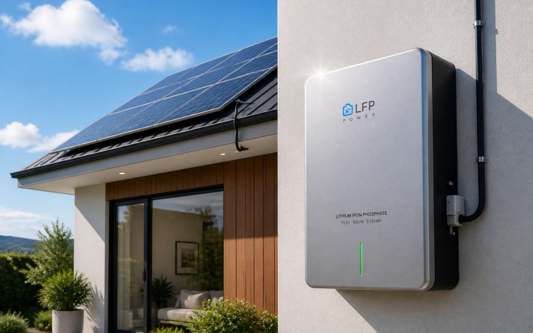 Lithium iron solar battery delivers dependable power for off grid living.