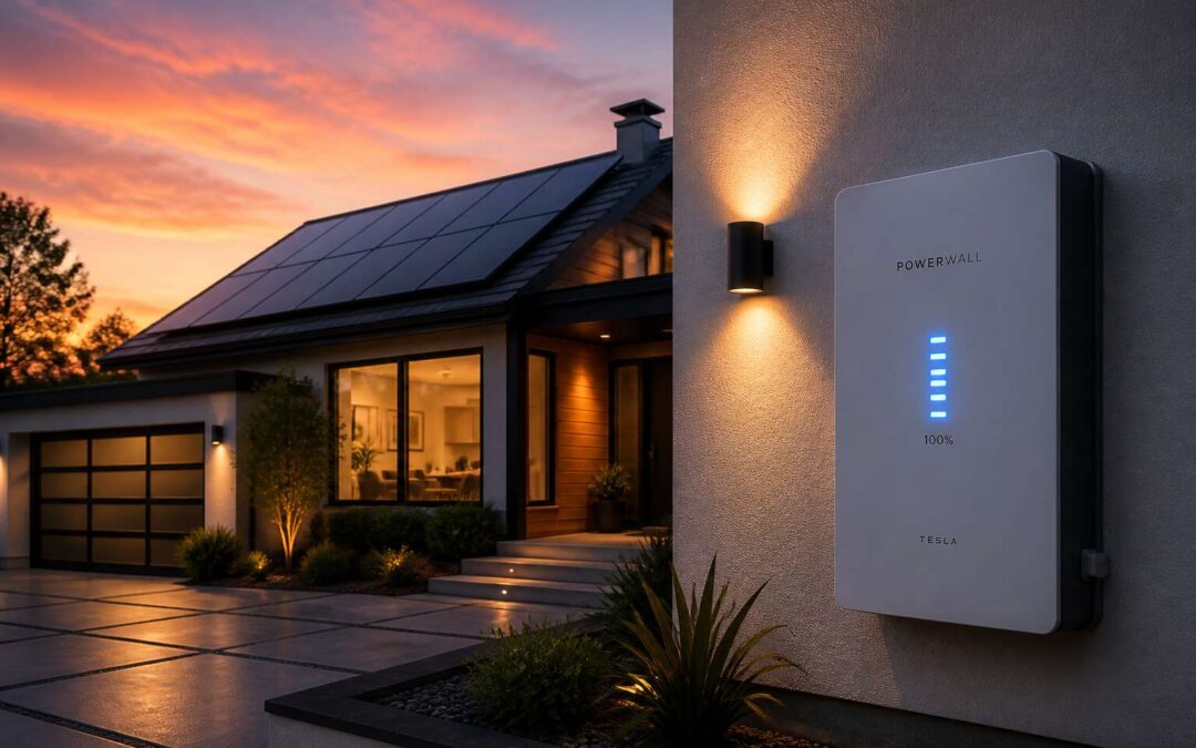 Solar battery power saves money and keeps your lights on.